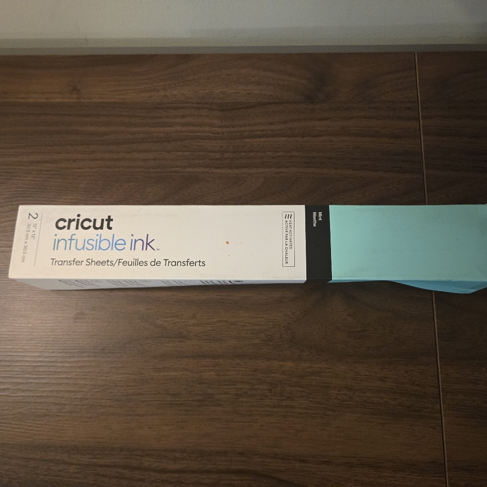 Cricut Infusible Ink Transfer Sheet in Aqua